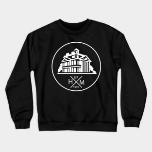 WHITE Haunted Mansion Logo Crewneck Sweatshirt